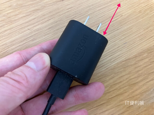 Fire TV Stickの再起動：電源プラグの抜き差し